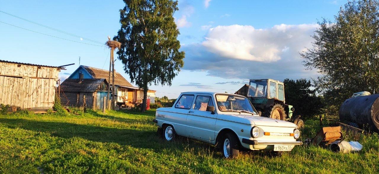 Участник ретро-выставки Classic Touring Cup: ЗАЗ 968М 1982 года