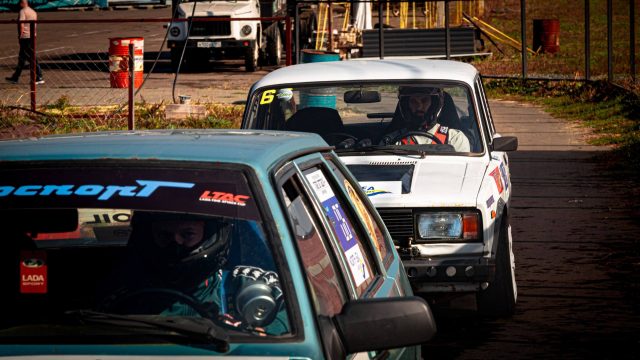 Первый подиум Давида на Ладе Балтика в Time Attack Evo Racepark Championship
