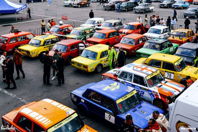 Гоночные Жигули - история борьбы в Classic Touring Cup.