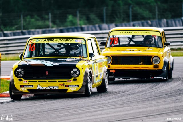 Гоночные Жигули - история борьбы в Classic Touring Cup.