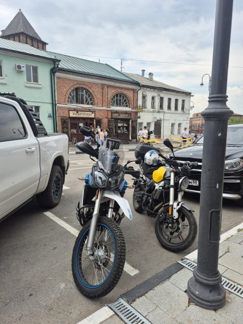 Мотопрогулка по Подмосковью в циклон Бернадетт