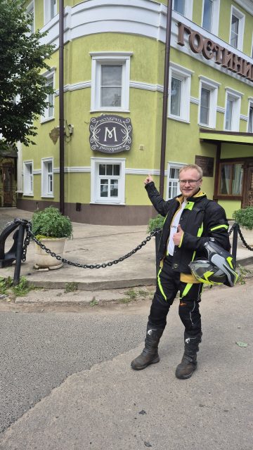 Поездка в Дубну, Кимры и Калязин на мотоцикле