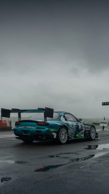 Дима на RX-7 протестировал машину в дождевых условиях на Russian Time Attack Series