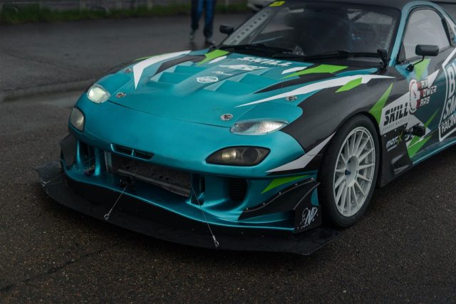 Дима на RX-7 протестировал машину в дождевых условиях на Russian Time Attack Series