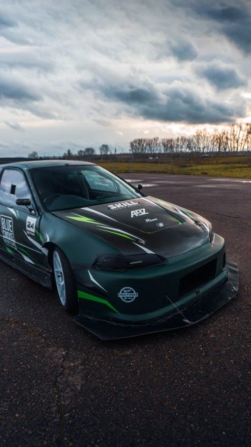Фотографии Honda Civic EG на автодроме Красное Кольцо