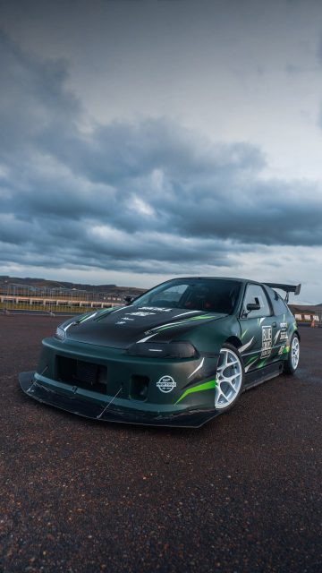 Фотографии Honda Civic EG на автодроме Красное Кольцо