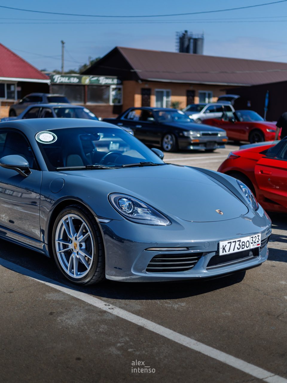 Porsche 718 Cayman — ¾ спереди