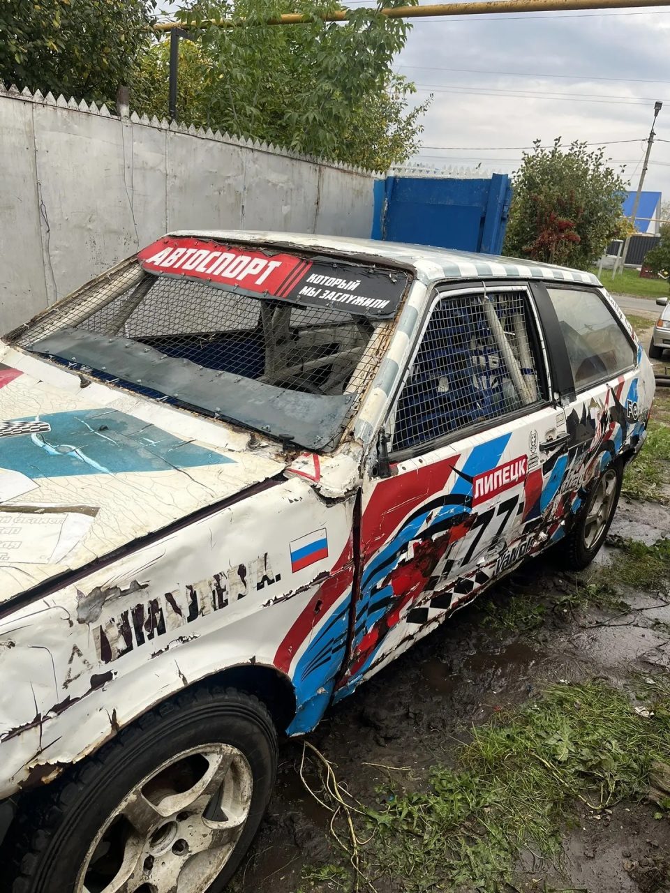 ВАЗ 2108 для автокросса, 16-клапанный мотор