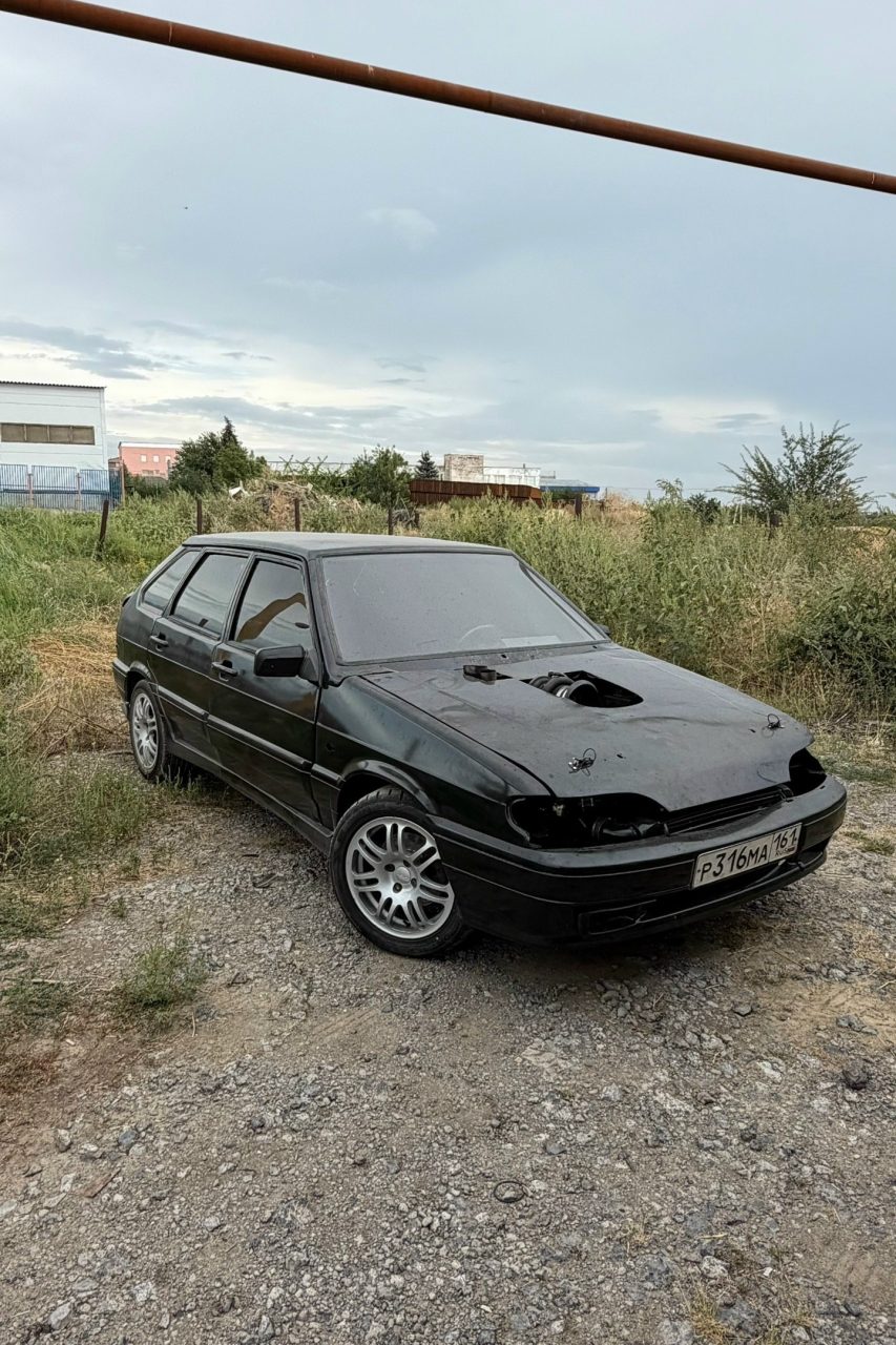 ВАЗ 2114 турбо (корч), турбина Pulsar GTX3584RS, ГБЦ 21126