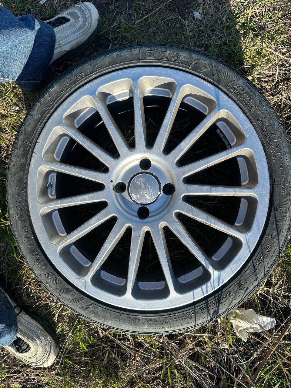 Диски Rays Versus Turismo R17 4x100 с шинами Nankang NS-20