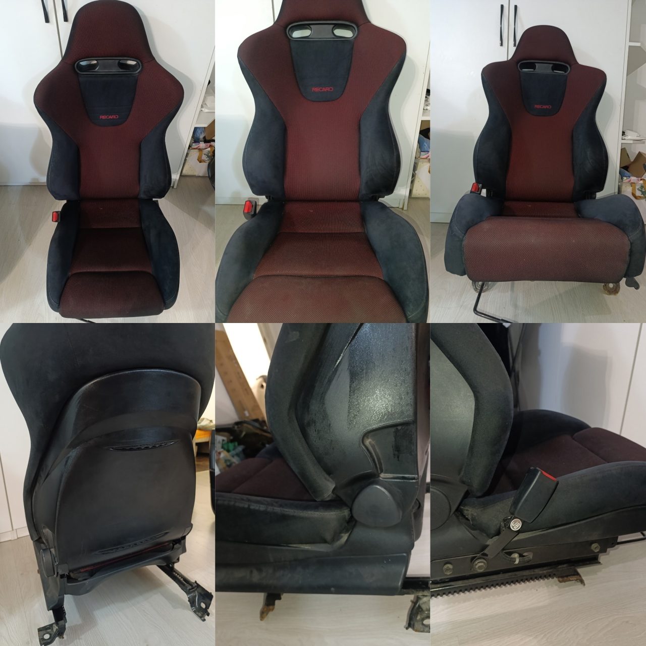Сиденья Recaro SPJ, диван и дверные карты от Honda Accord Euro R CL1