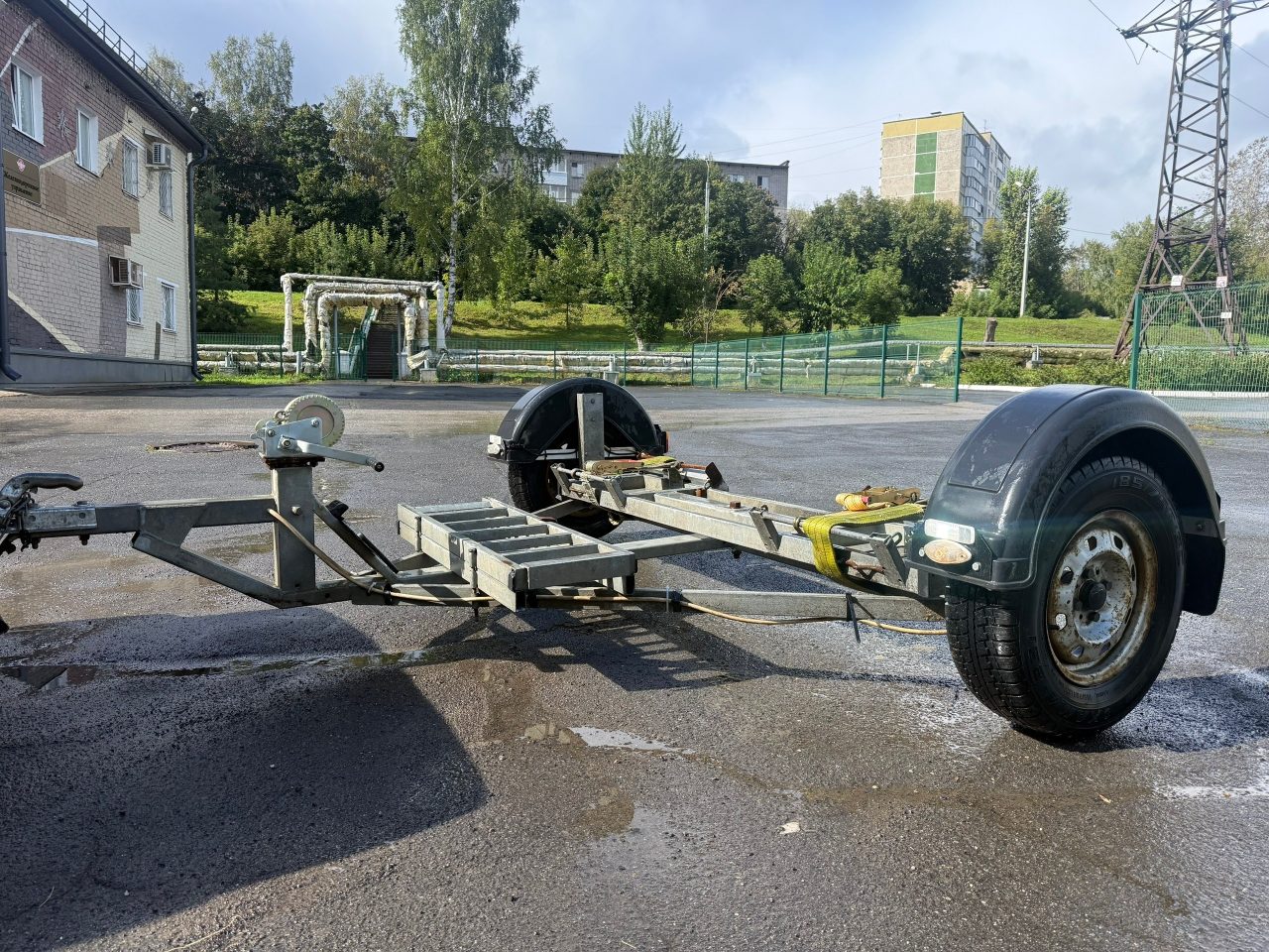 Подкат-эвакуатор Багем, 2019 год, поворотный, оцинкованный