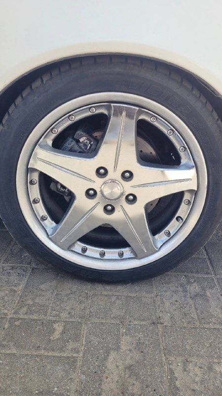 Диски Work Euroline SL2 R18 на резине 235/40 R18