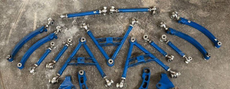 Гнутые задние рычаги Wisefab v2 для Nissan Silvia S14/S15