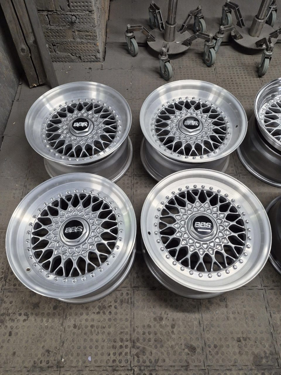 Диски BBS RS R16 5x112, 7.5J/8.5J, классика, комплект