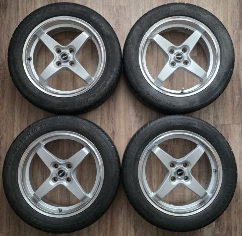 Колёса X-Race R16 4x98 на шинах Tigar Performance 195/55 R16