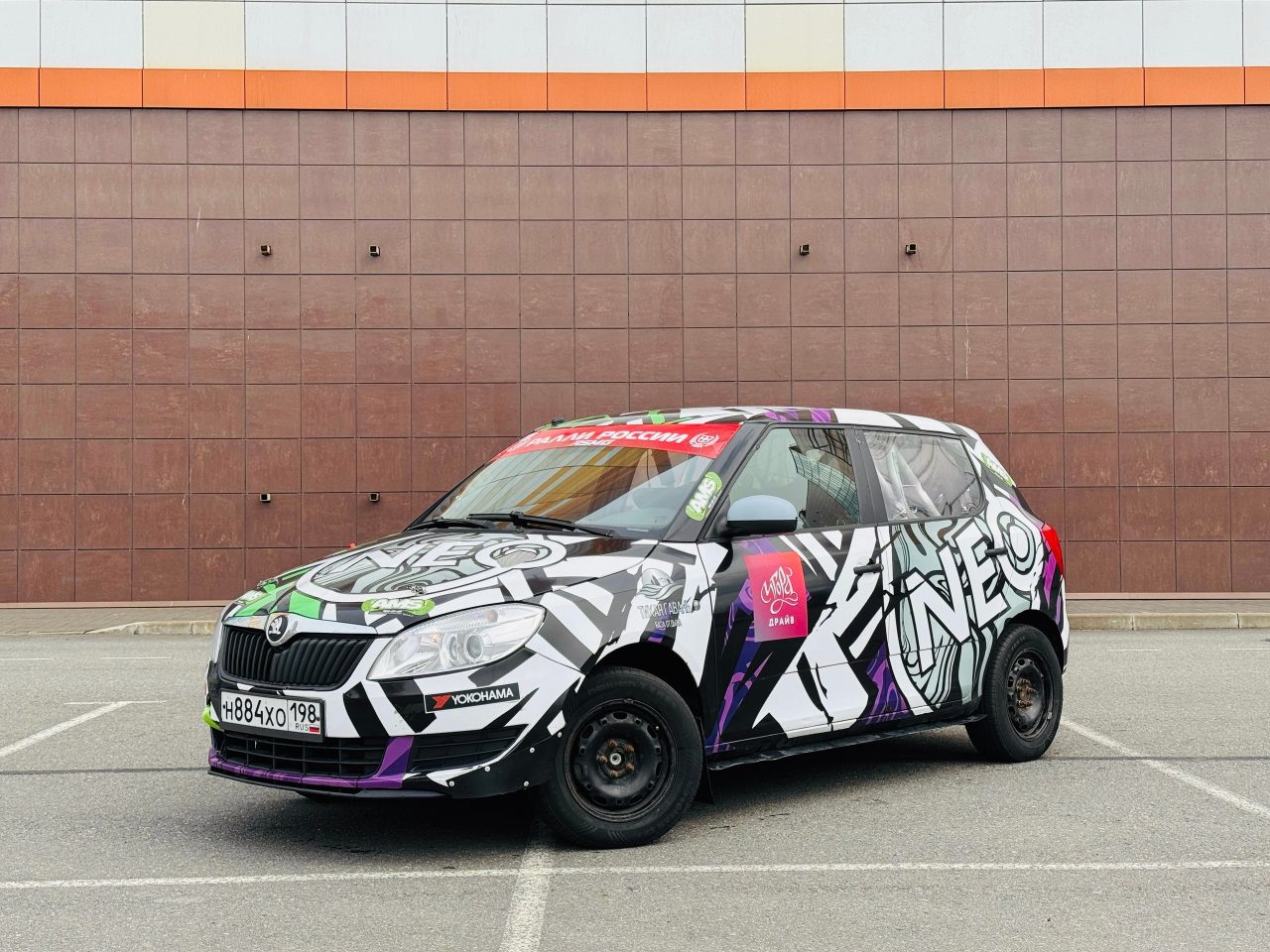 Skoda Fabia R2 Rally Edition, 165 л.с., омологированный каркас