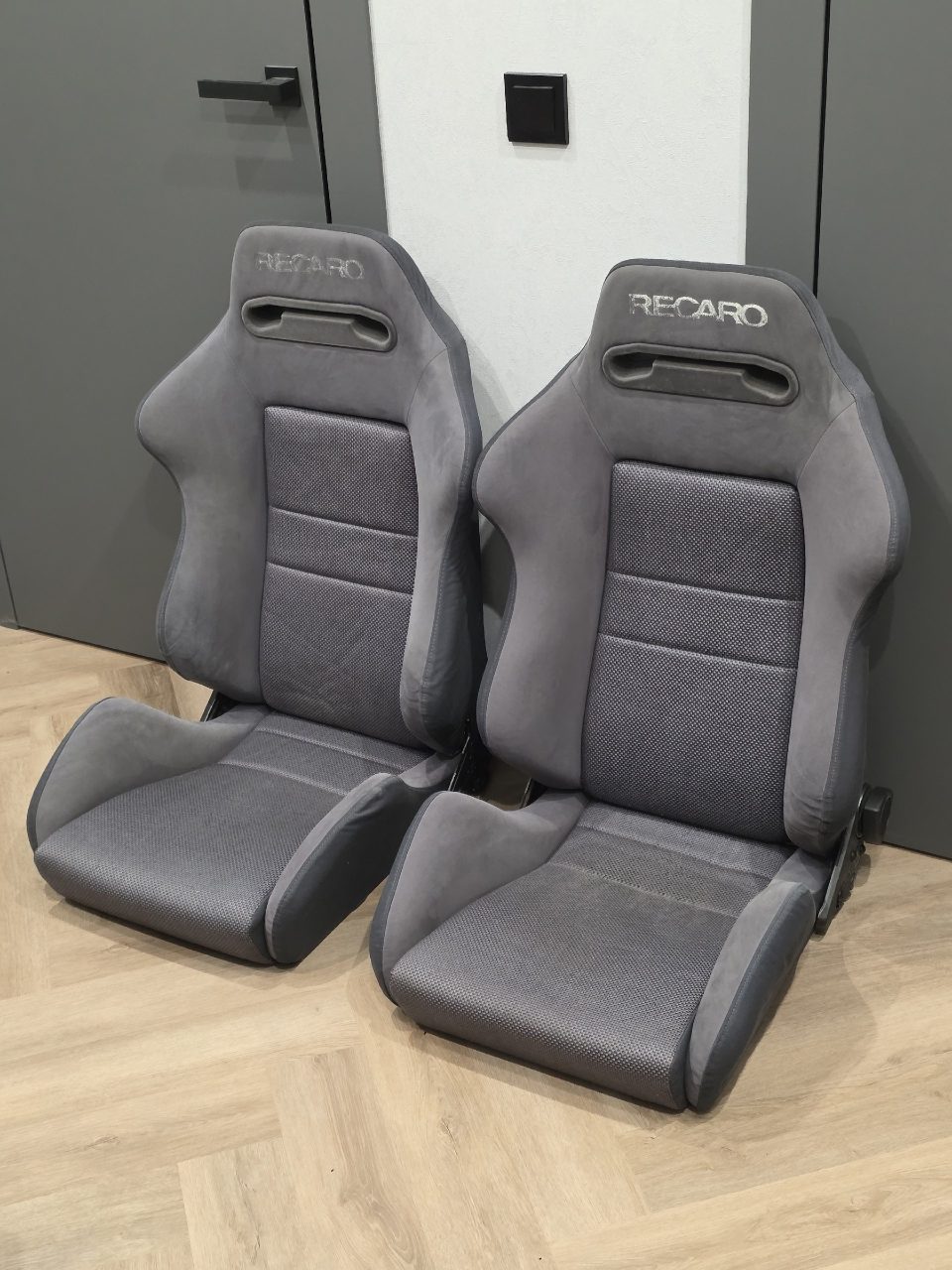 Сиденья Recaro SR2 Evolution, серые, оригинал
