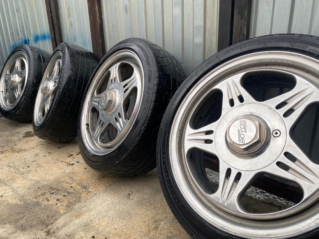 Колёса Boyds R17 5x100 в сборе с шинами, комплект