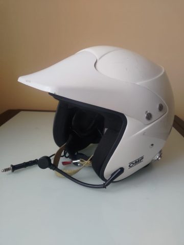 Шлем OMP Jet 10 Intercom, размер 61 (XL), с переговоркой