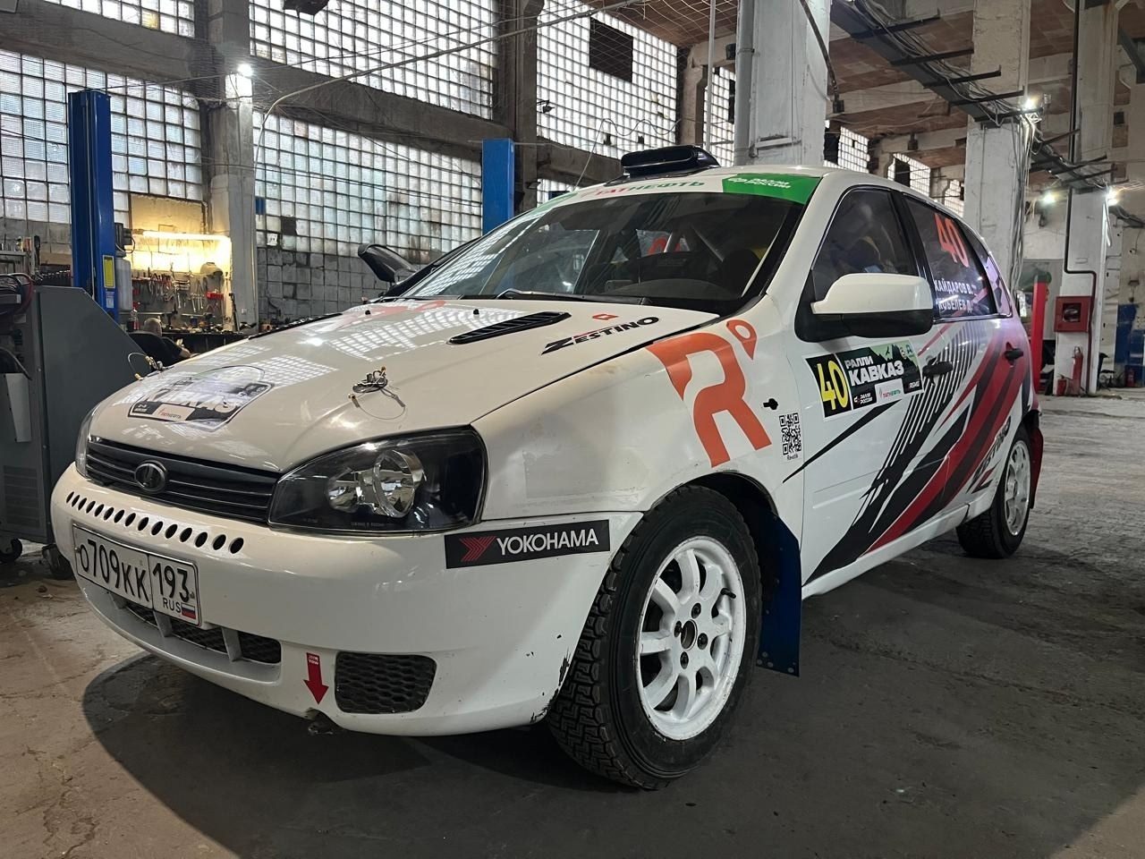 Lada Kalina для ралли, 1,6 л, 160 л.с.