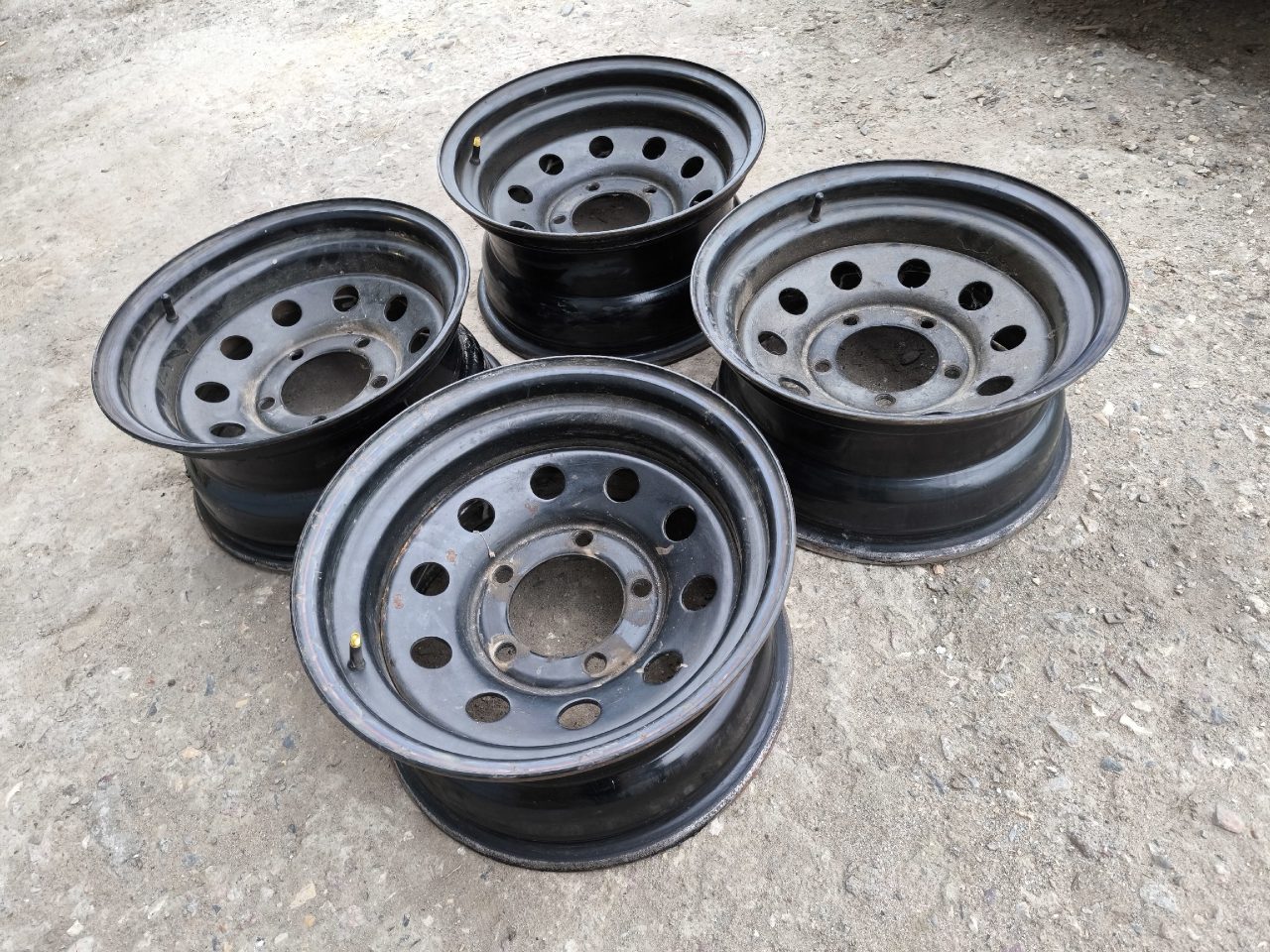 Штампованные диски off-road R16 5x150 8J ET-14, комплект