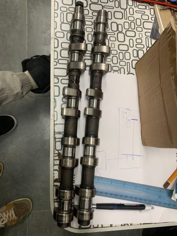 Распредвалы National 9.8/290, пара
