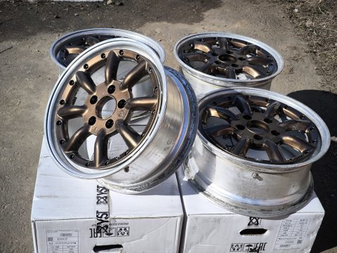 Составные диски SSR Watanabe 8 spoke R16 5x114.3 7J ET40, комплект