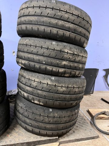 Полуслики Yokohama Advan A052 205/50 R15, три комплекта
